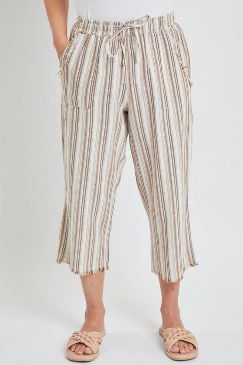 Sunny Striped Culottes