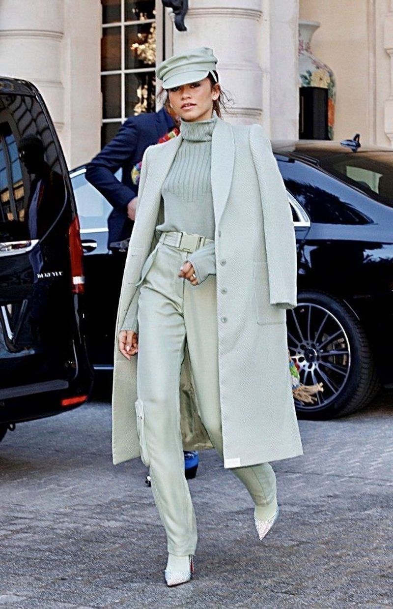 Pistachio Monochrome Ensemble
