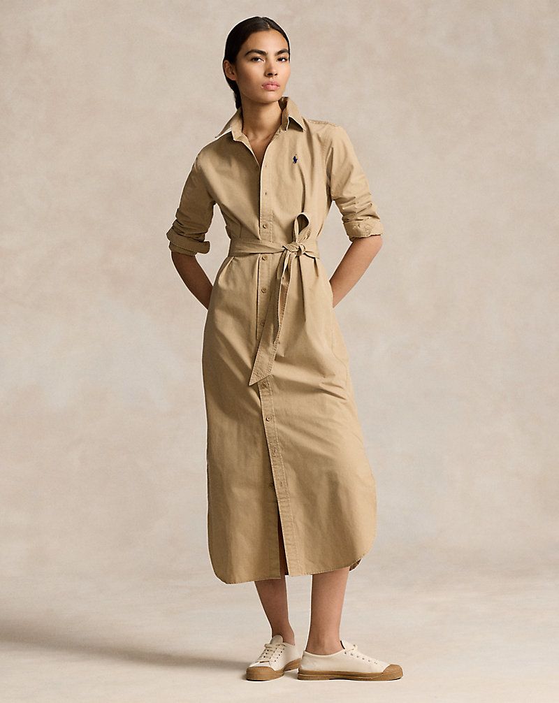 Shirt Dress With Statement Belt