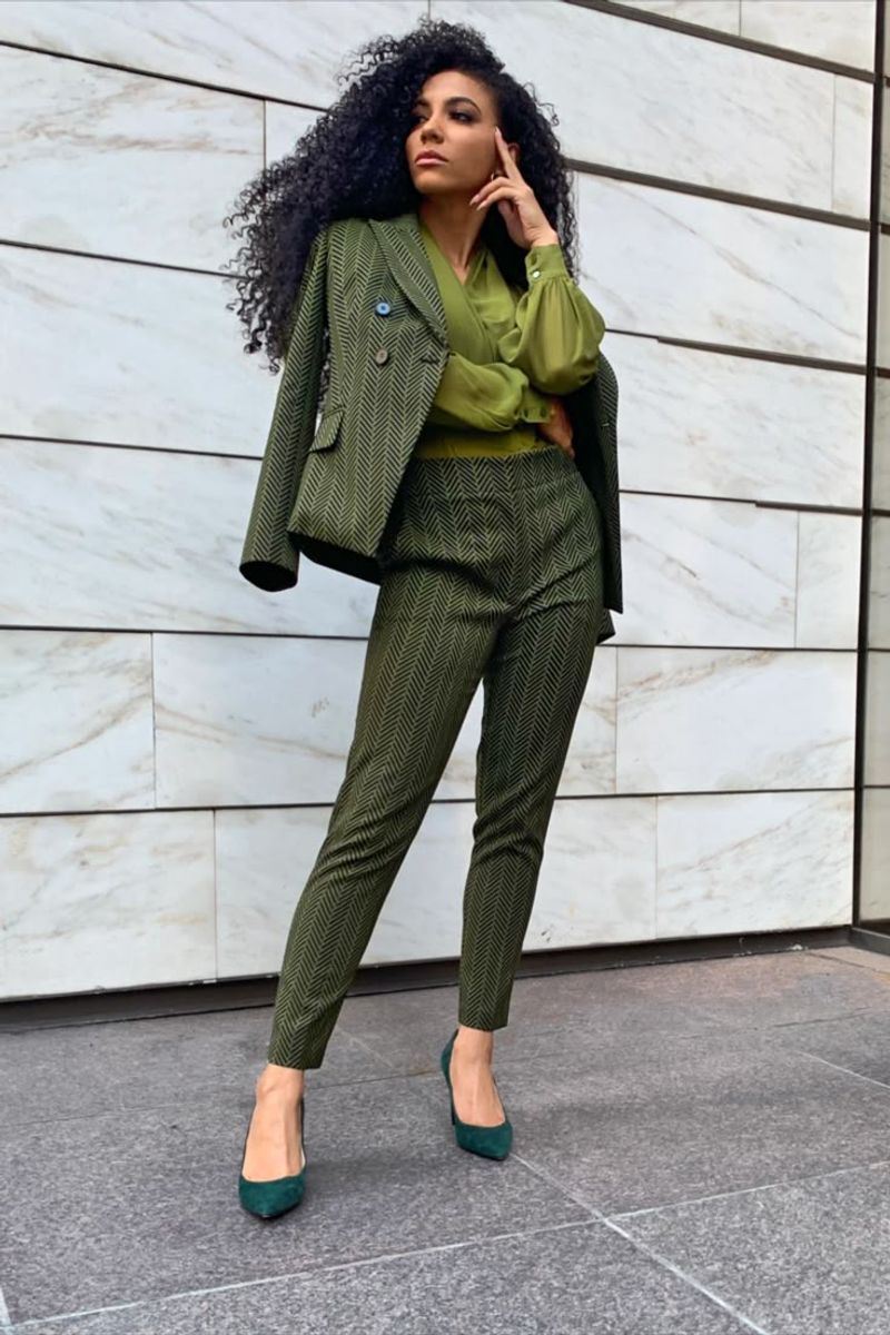 Monochromatic Power Suit