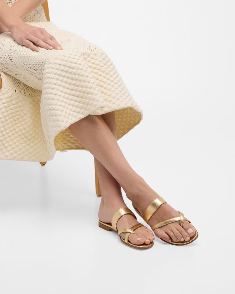 Manolo Blahnik Susa Flat Sandals