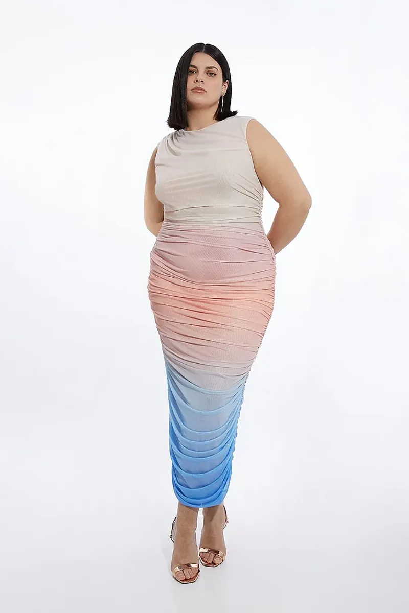 Ruched Jersey Dresses That Flatter Everywhere