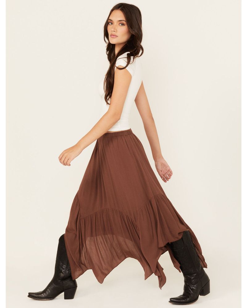 Handkerchief Hem Skirt
