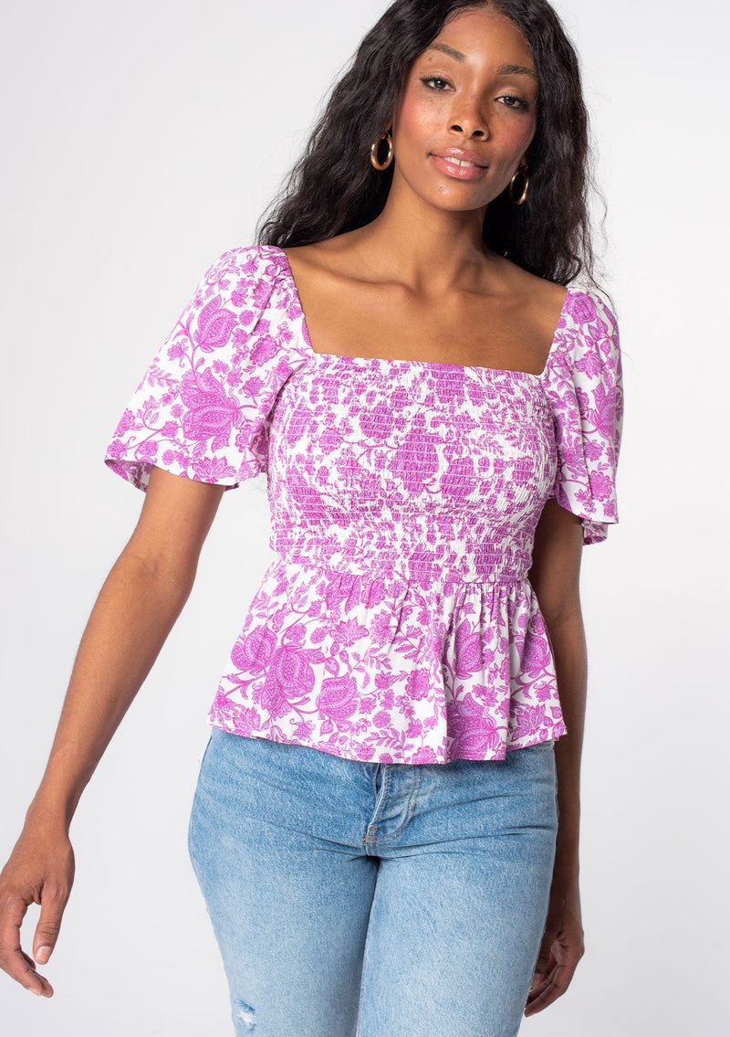 Smocked Bodice Tops