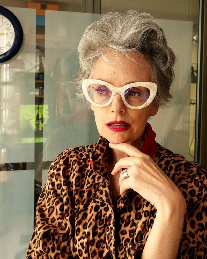 Cat-Eye Glasses Frame Faces Beautifully