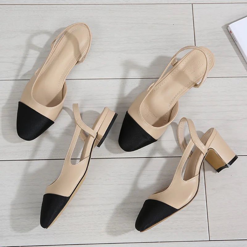 Two-Tone Slingbacks