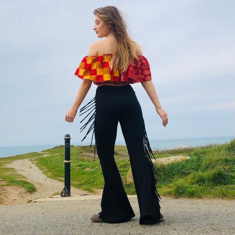 Bohemian Fringe Pants