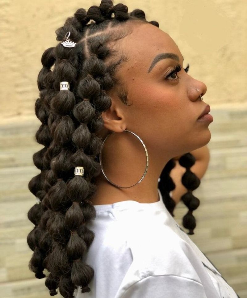 Boho Bubble Braids