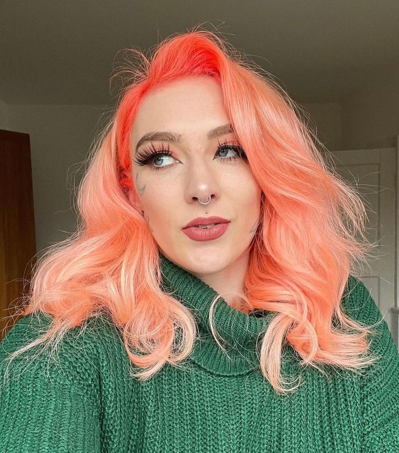 Neon Peach Bellini