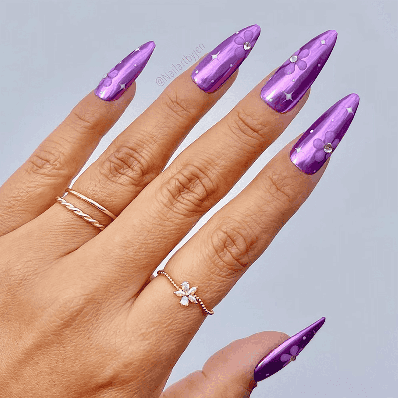 Lavender Metallic Magic