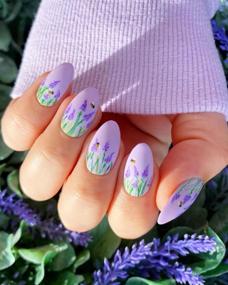 Lavender Floral Fantasy