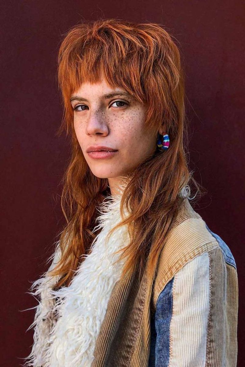 Mullet Shag moderno