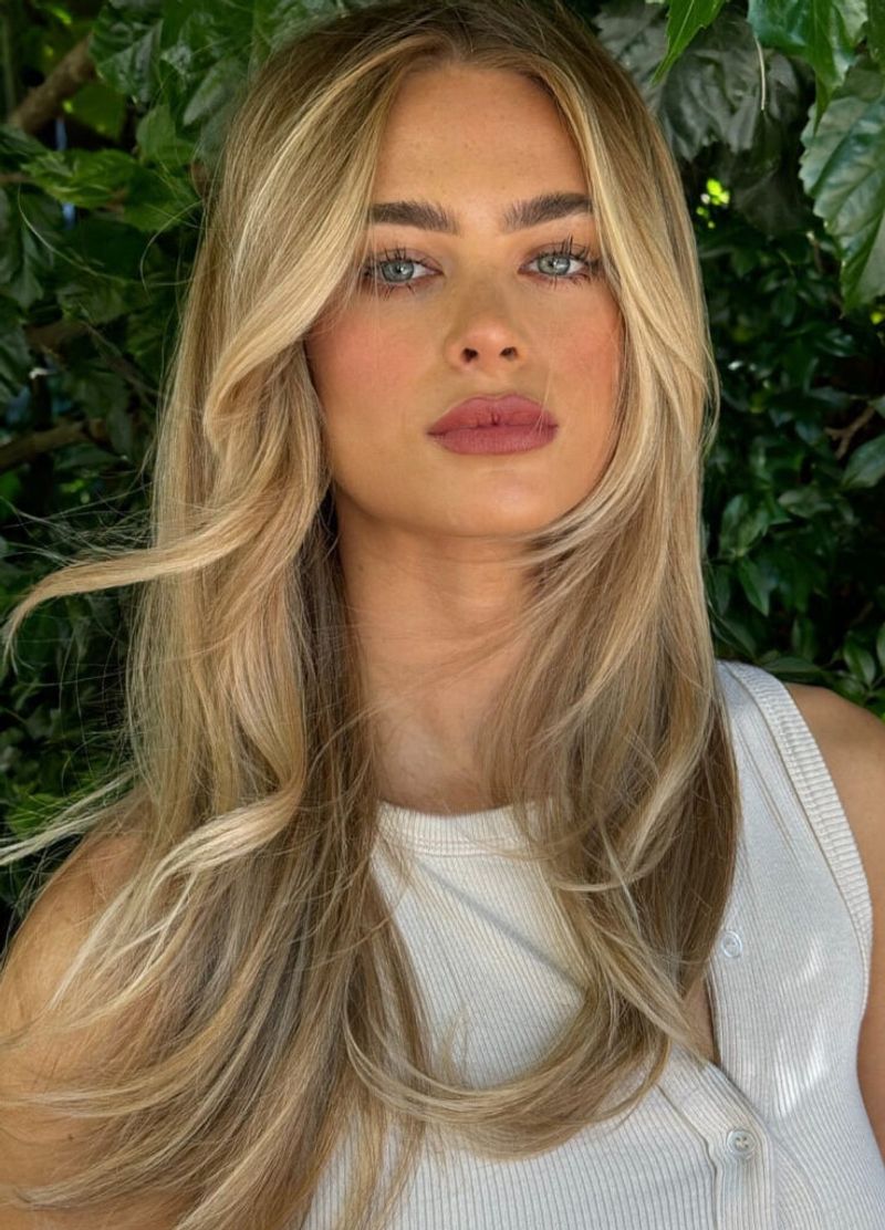 Wispy Layers with Subtle Highlights