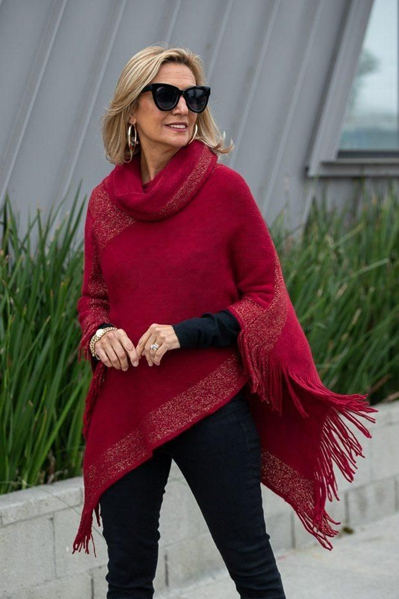 Quirky Poncho Pairing