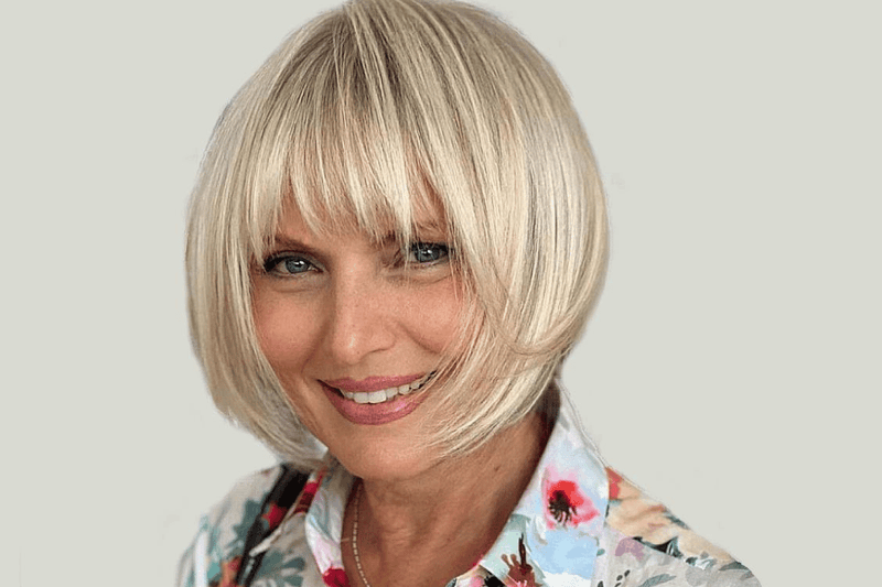 Rounded Bowl Bangs