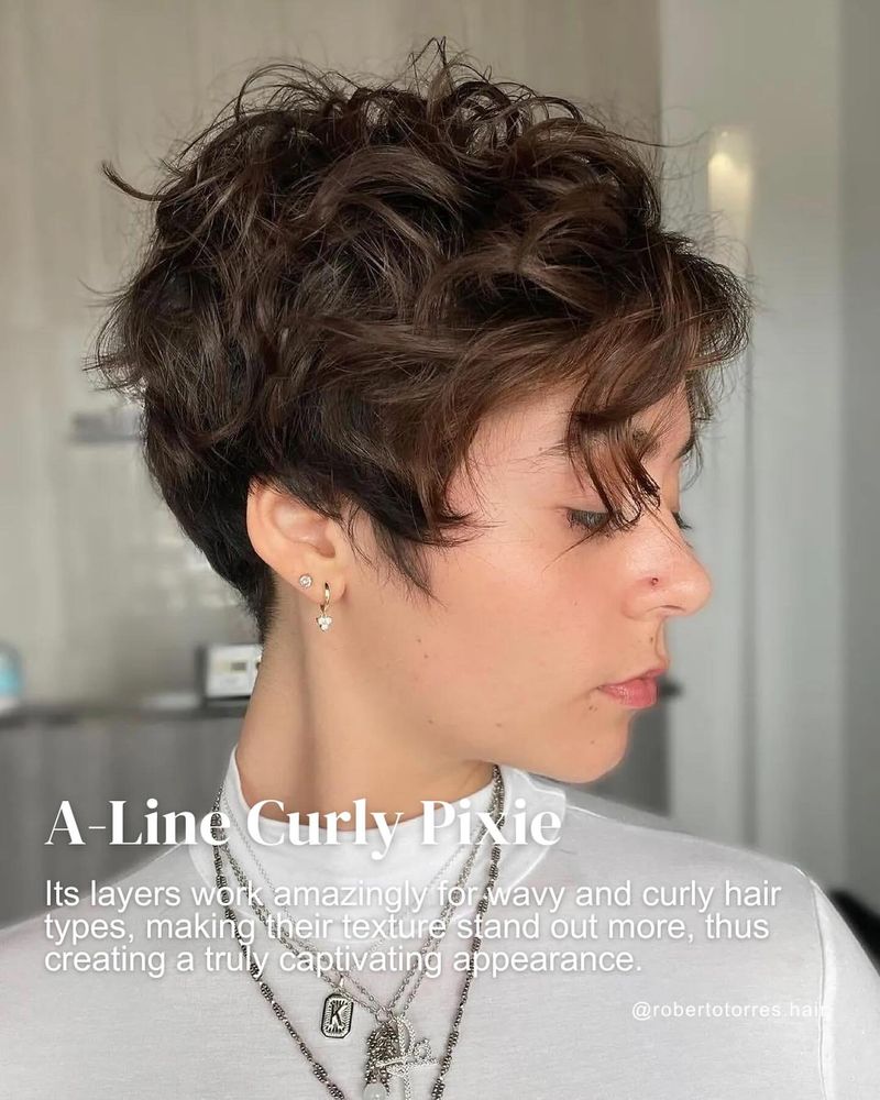 Pixie ondulado