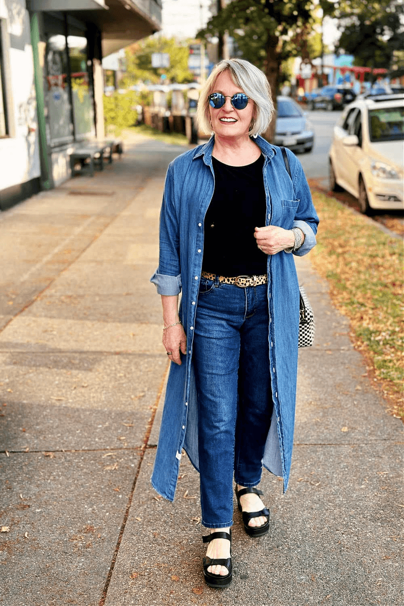 Dapper Denim Layers