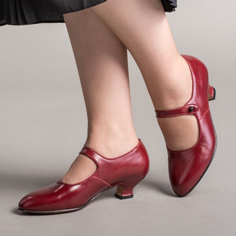 Mary Jane Low Heels