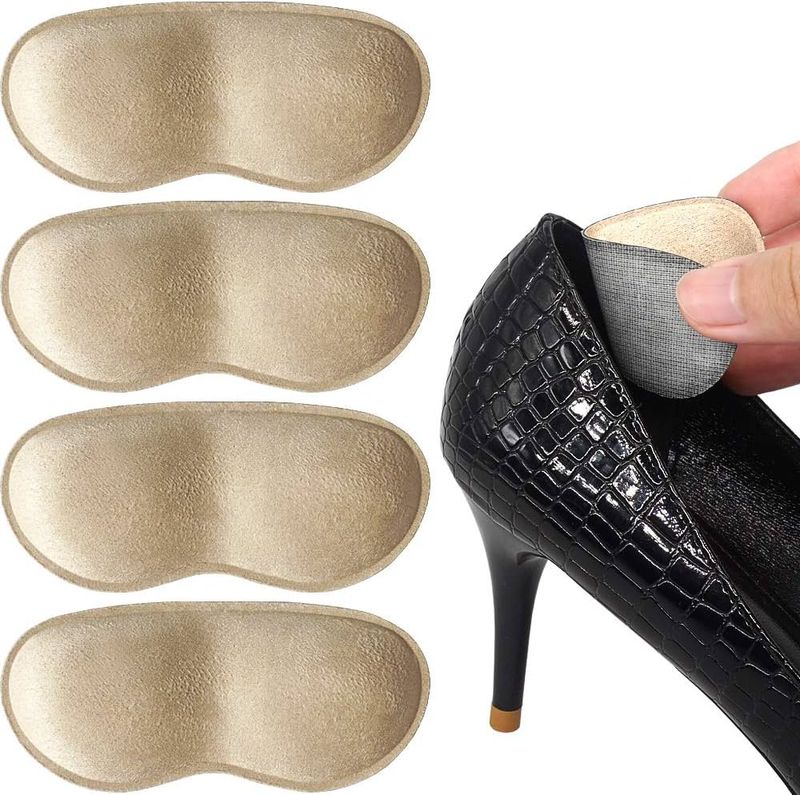 Silicone Heel Grips Prevent Slippage