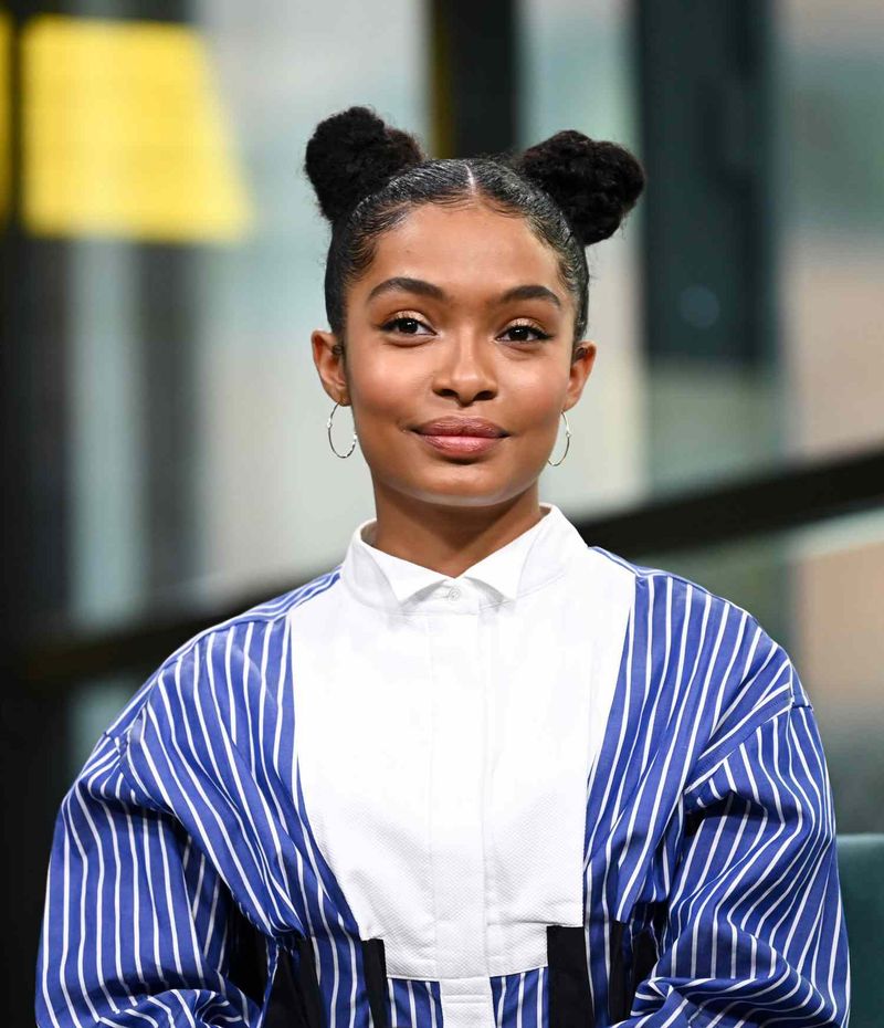 Braided Space Buns for Theme Parks