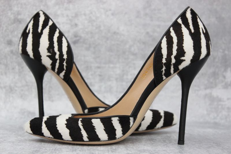 Zebra Stripe Pumps