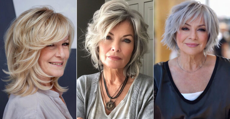 Lift And Define: 20 Hairstyles For Women Over 60 To Minimize Wrinkles And Sagging Skin