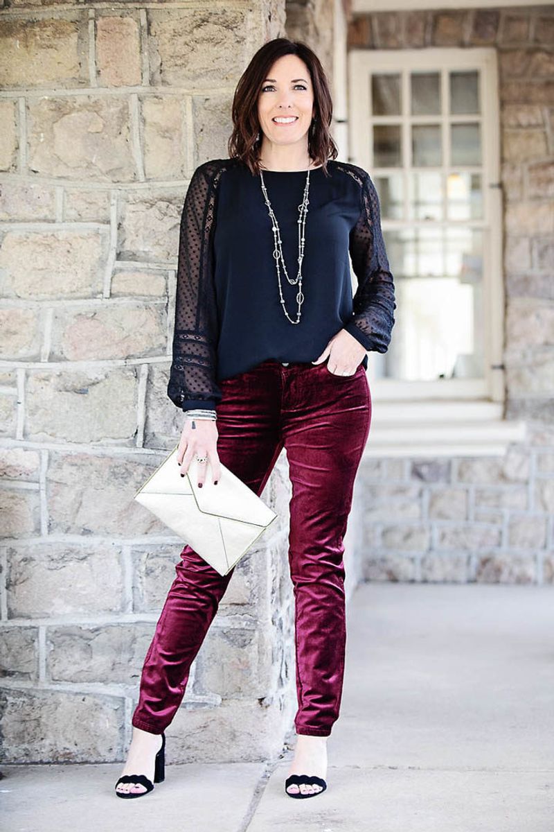 Velvet Evening Pants