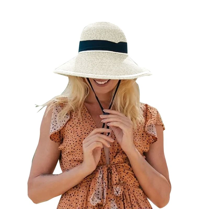 Wide-Brimmed Sun Hat