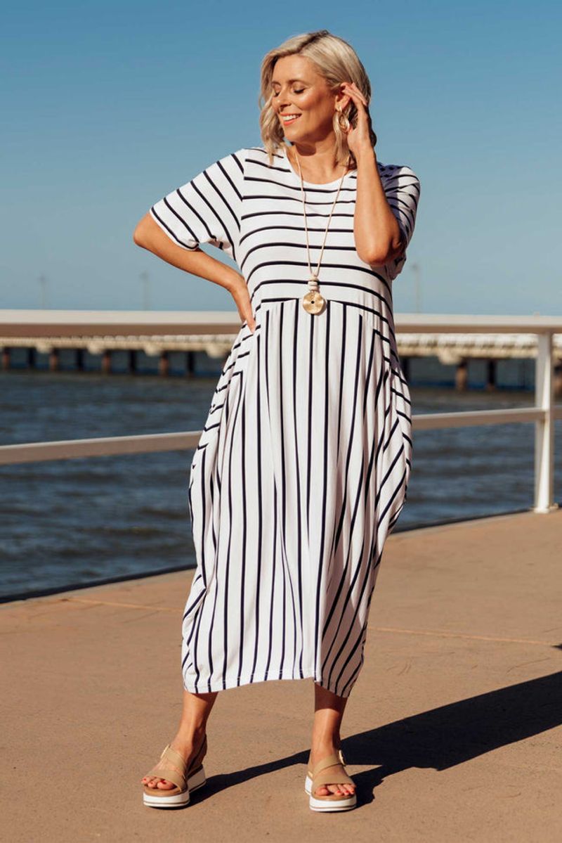 Gauzy Cotton Maxi Dress