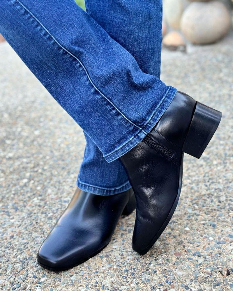 Ankle Boots with Low Heel