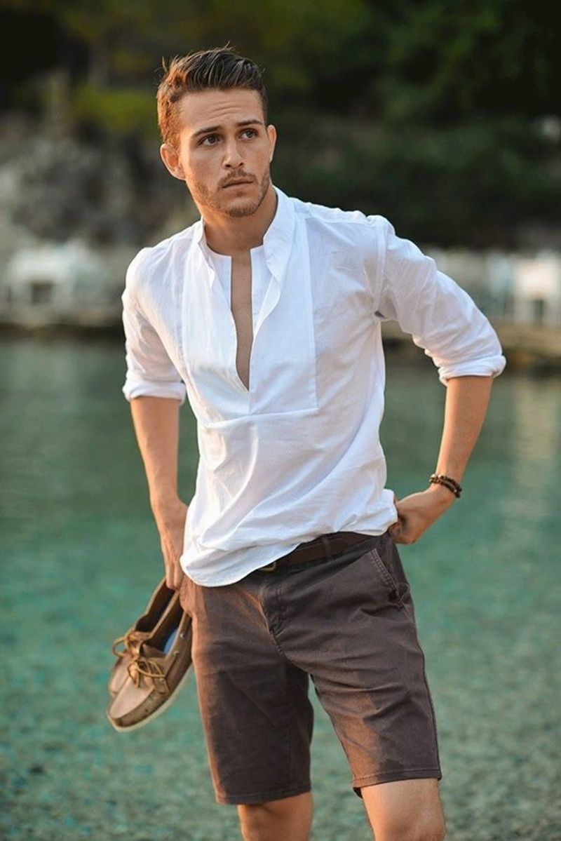 Henley Shirt Rugged Appeal