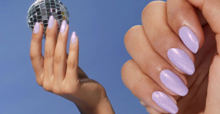 Lilac Glazed Donut Nails and 17 Other May Manicures to Try