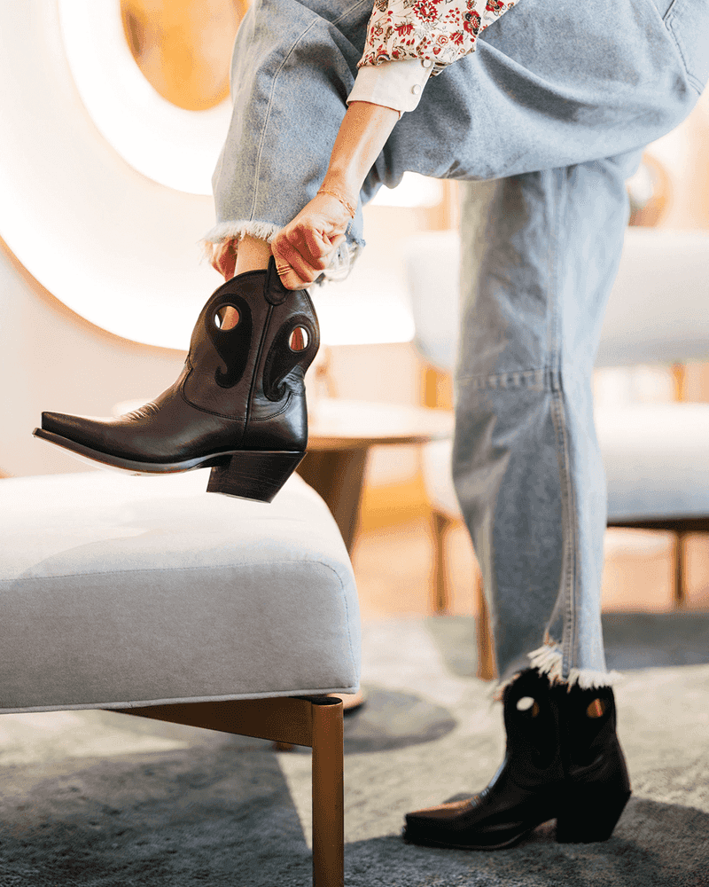 Bespoke Leather Ankle Boots