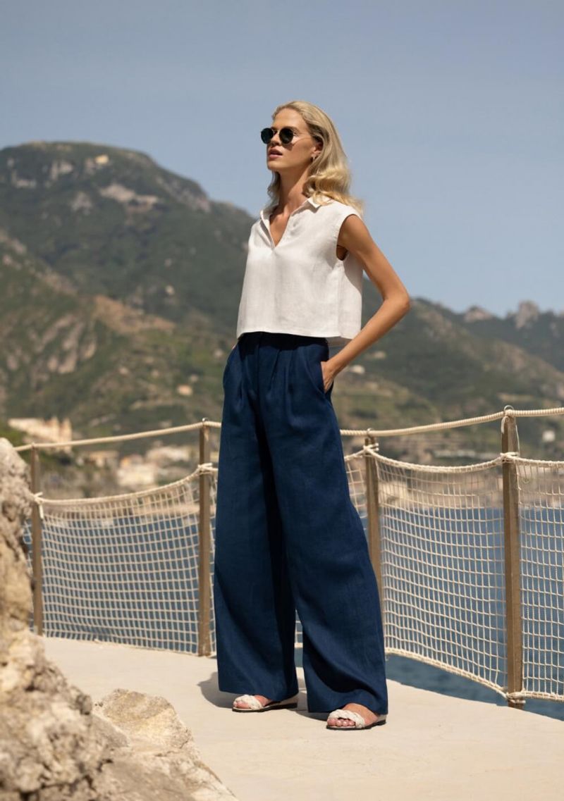 Wide-Leg Trousers