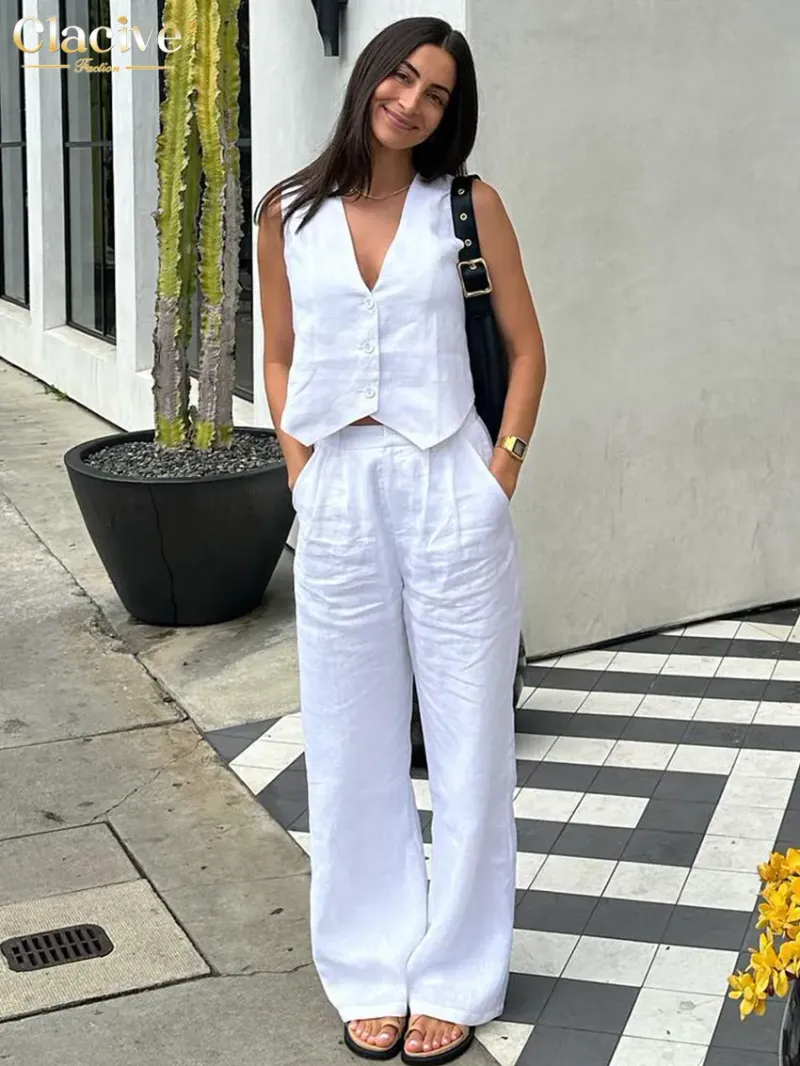Linen Palazzo Jumpsuit