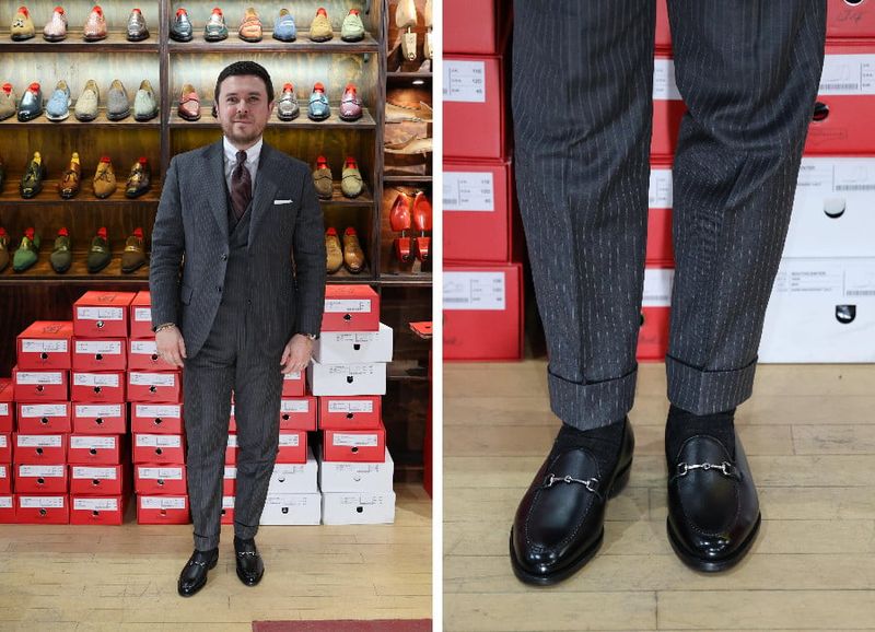 Loafers with Business Suits