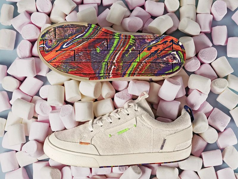 Zero-Waste Platform Sneakers