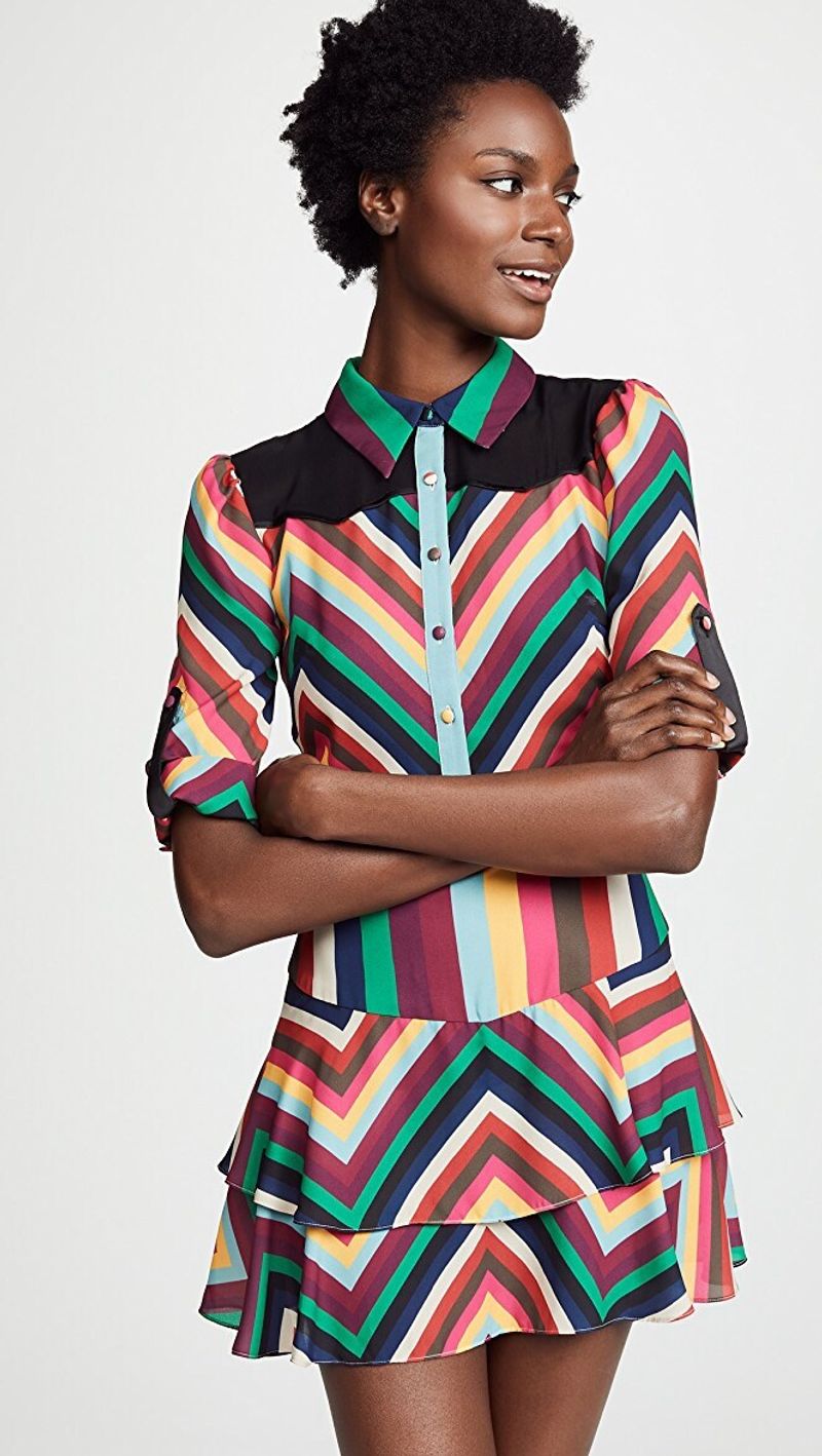 Chevron Print Has Zigzagged Out Of Style