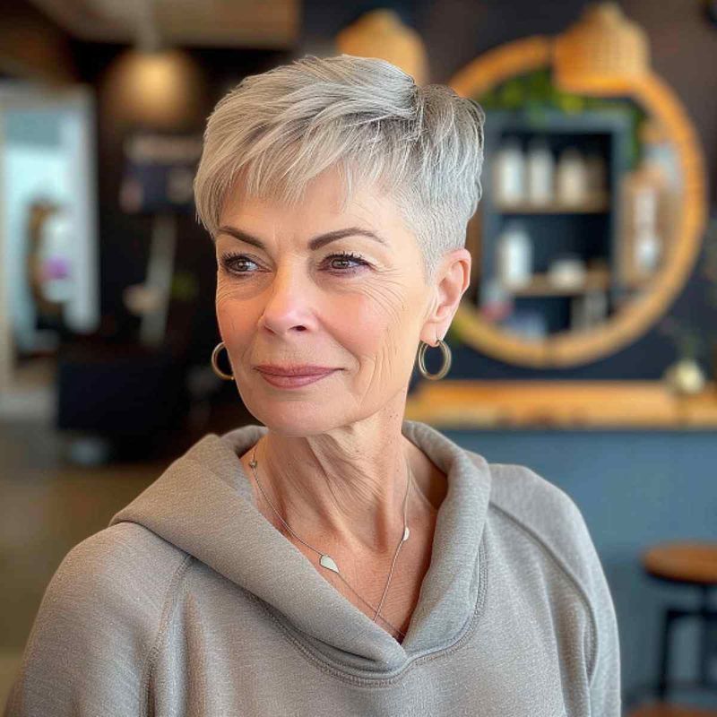 Pixie Cut with Soft Layers
