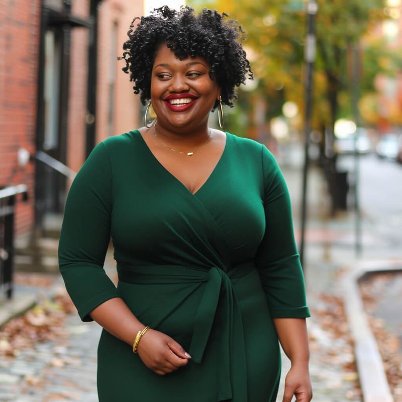 The Classic Wrap Dress Wonder