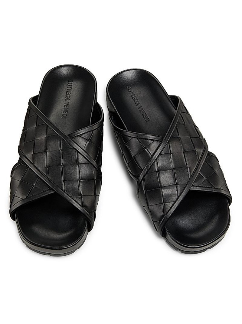 Bottega Veneta Intrecciato Leather Flats
