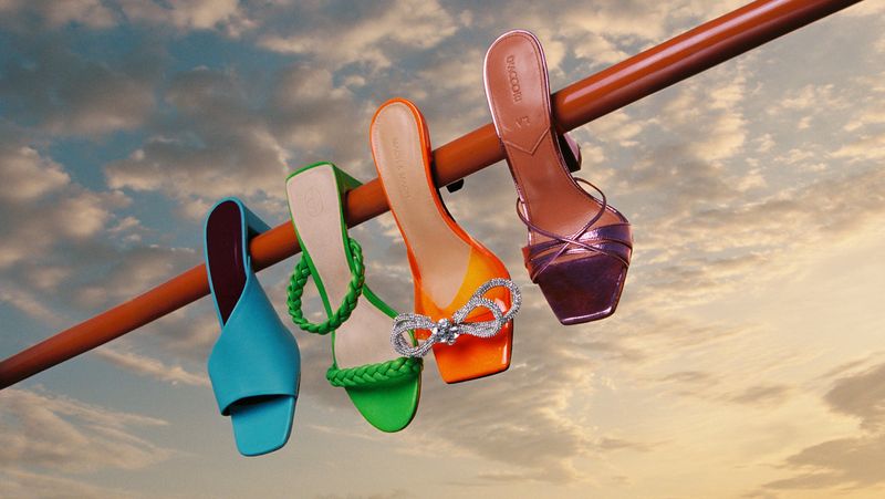 Quirky Mismatched Heels