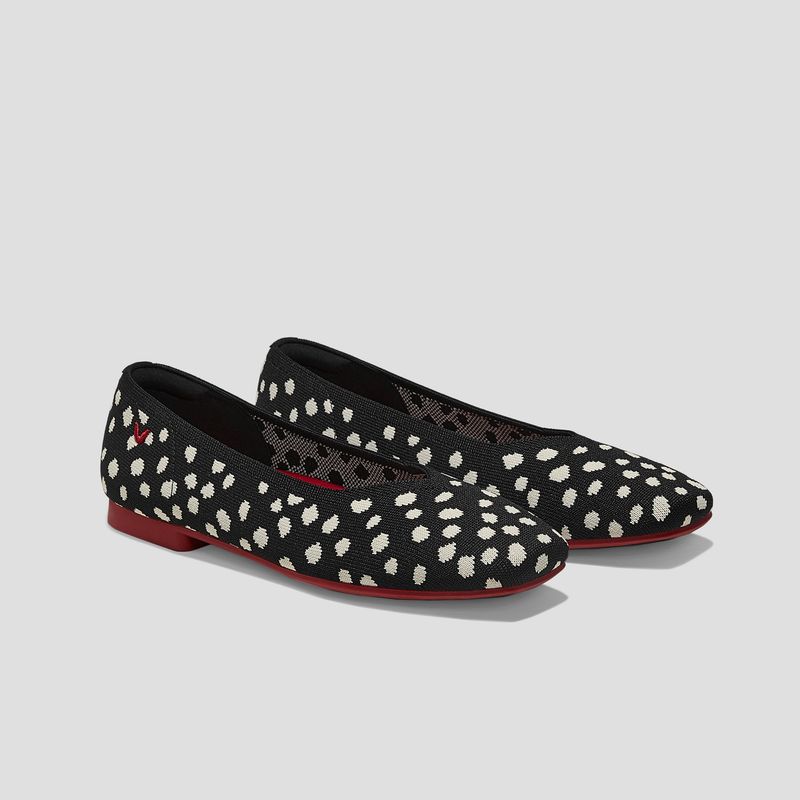 Playful Polka Dot Flats