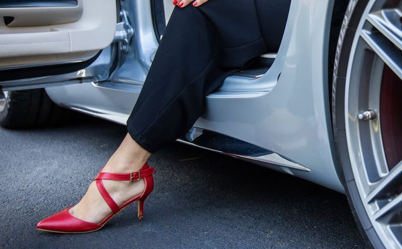 D'Orsay Kitten Heels