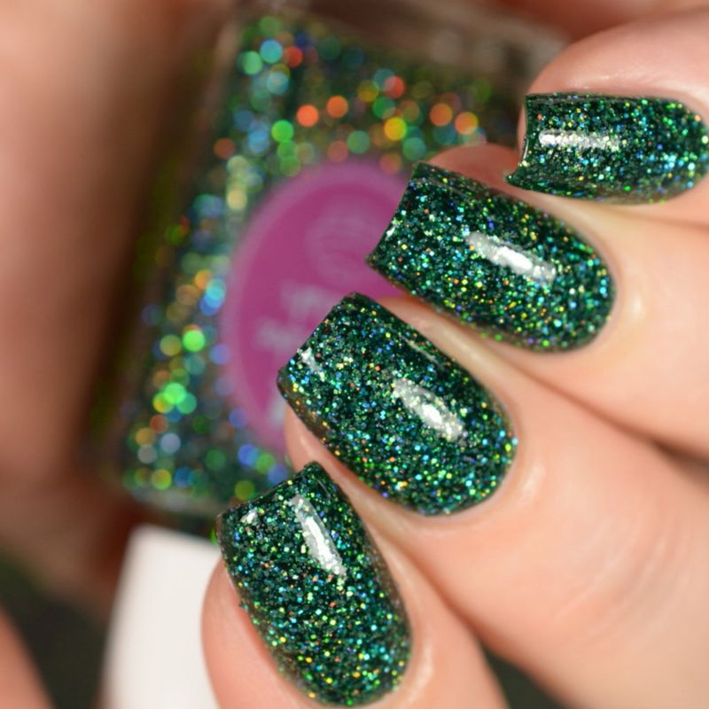 Glittery Greenery