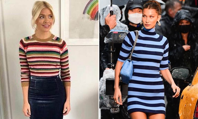 Horizontal Stripes Make You Look Wider