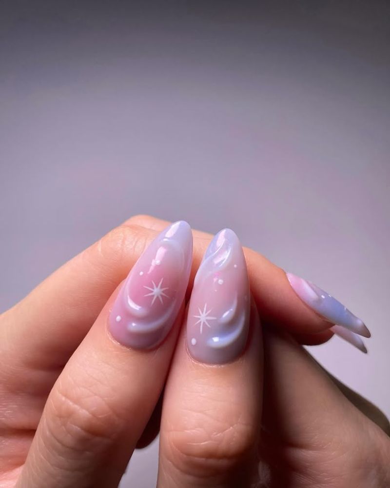 Pastel Galaxy Swirls