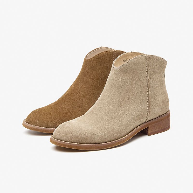 Suede Ankle Boots