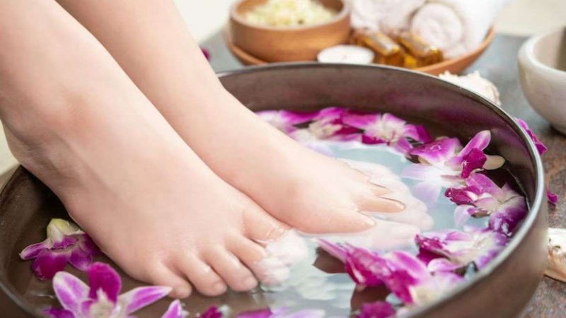 Foot Soak After A Long Day