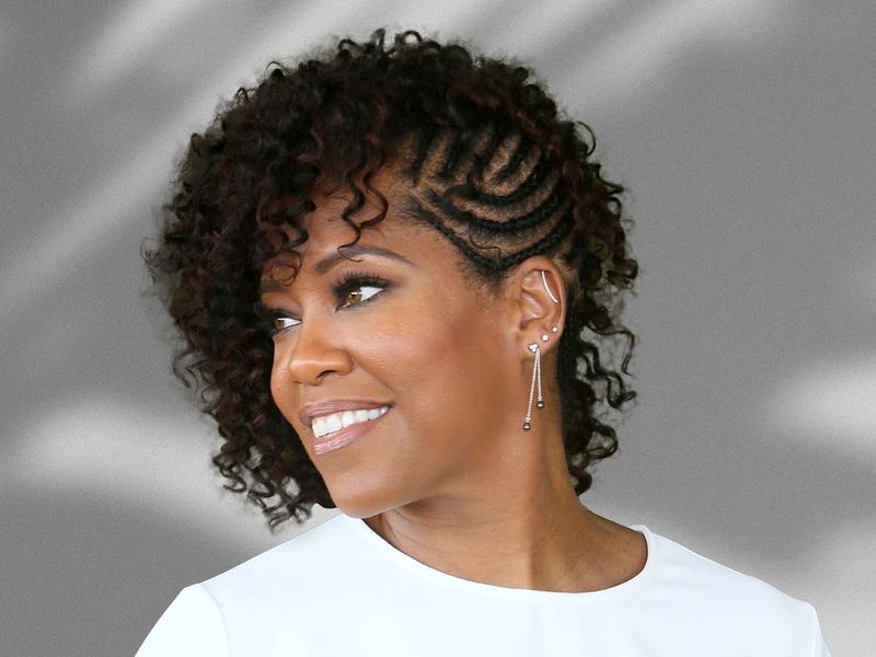 Micro Braids Faux Hawk